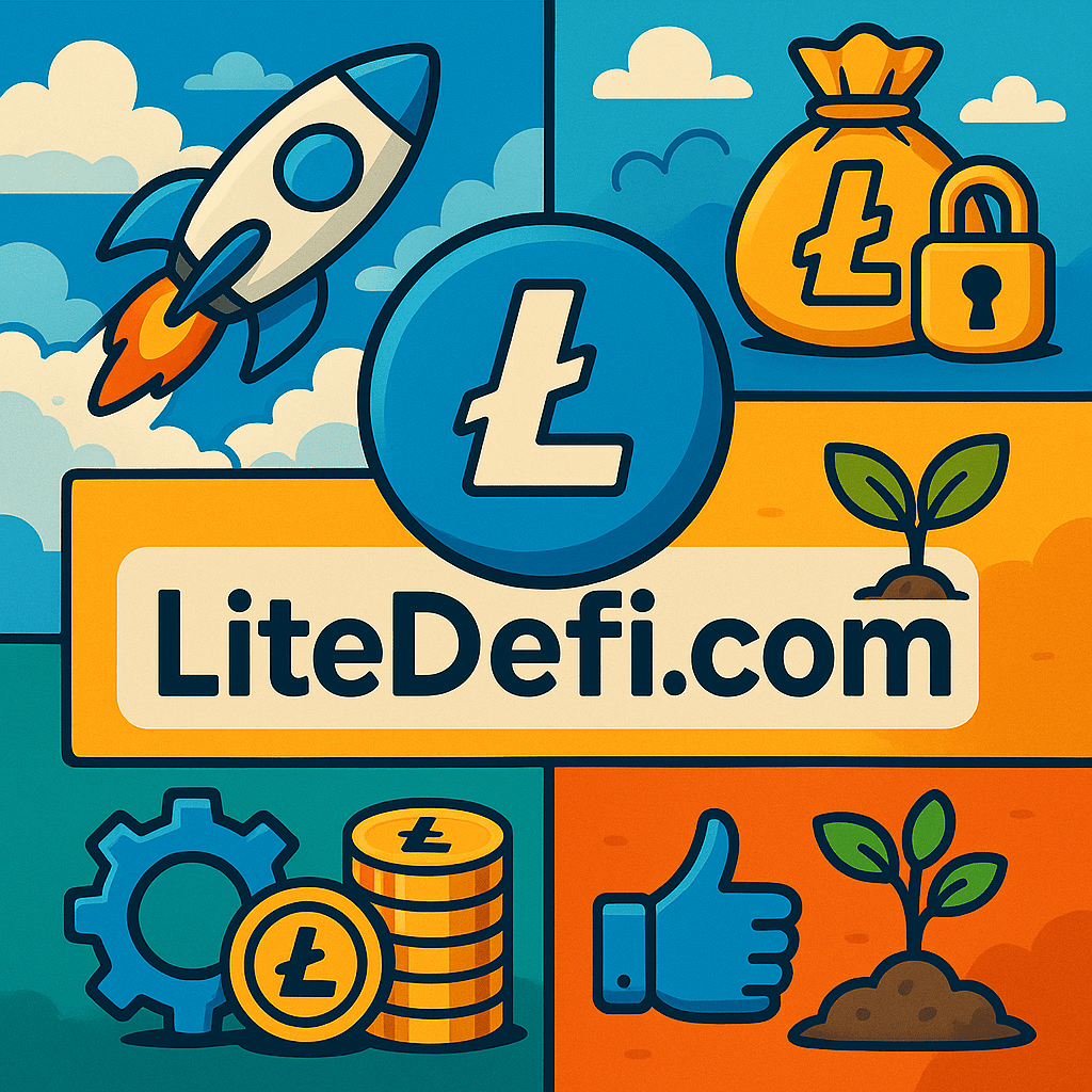 LiteDeFi.com ™ — Litecoin DeFi, Scrypt coin and AuxPoW